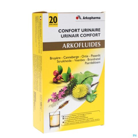 Arkofluide Confort Urinaire Amp 20x15ml