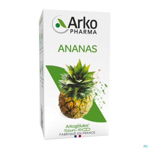 Arkopharma Arkogélules Ananas 45 Gélules