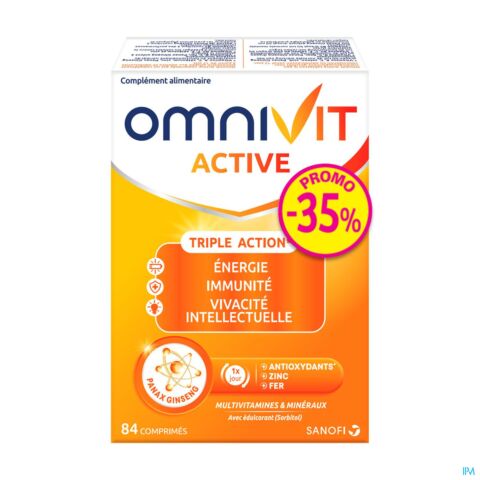 Omnivit Active 40Mg             Comp 84 Promo -35%