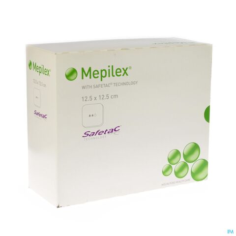 Mepilex Pans Mousse Sil Abs Ster 12,5x12,5cm 16