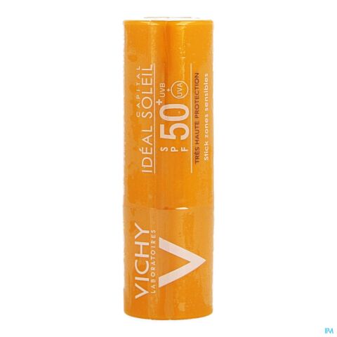 Vichy Idéal Soleil Stick Zones Sensibles IP50+ 9g