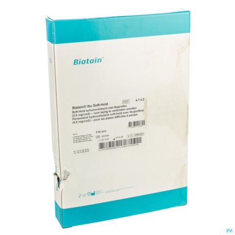 Biatain-ibu Pans Softhold+ibuprof.10x20,0 5 34142