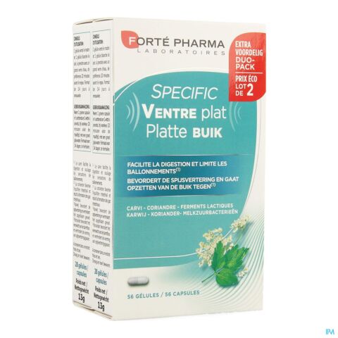 Forté Pharma Specific Ventre Plat Duo-Pack 2x28 Gélules