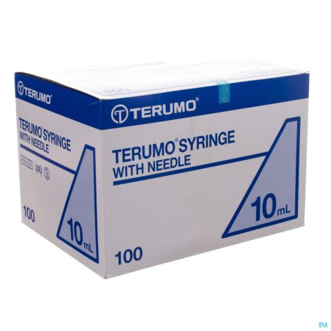 Terumo Seringue+aiguille 21g 1 1/2 Tb Vert 10ml100