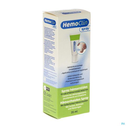 HemoClin Spray Hémorroïdes 35ml