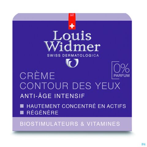 Louis Widmer Contour des Yeux Crème Sans Parfum Pot 30ml