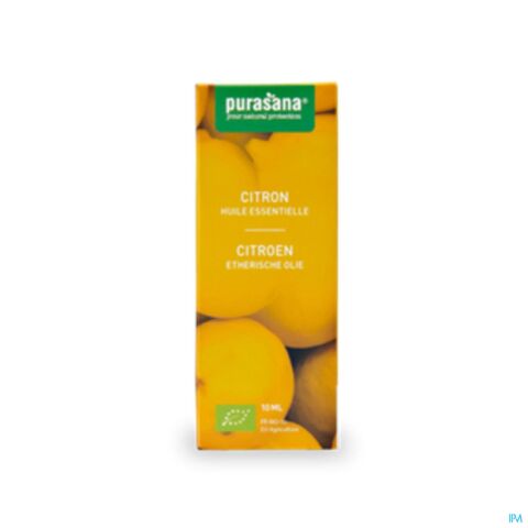 Purasana Essentielle Huile Citron 10ml