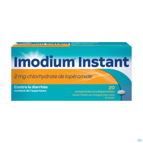 Imodium Instant 2mg 20 Comprimés