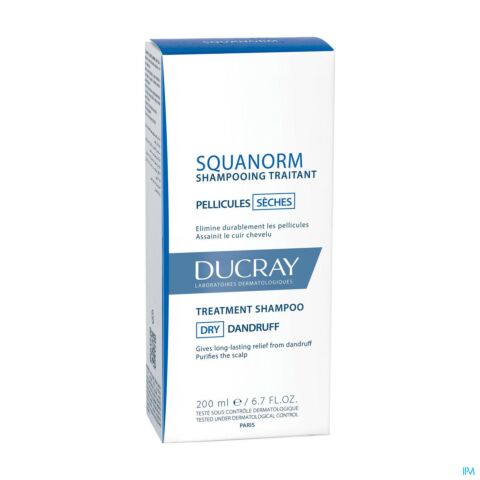 Ducray Squanorm Sh Pellicules Seches 200ml