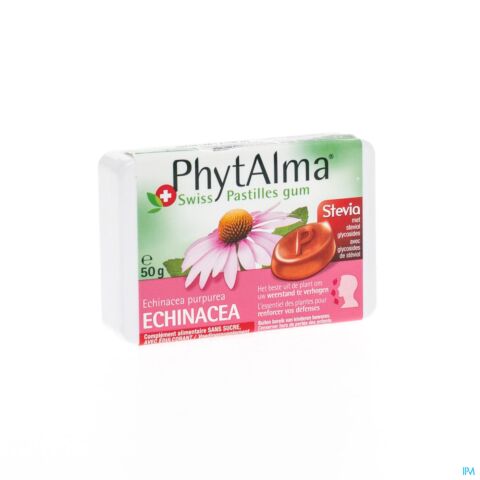 Phytalma Pastilles Gum Extr Echinace Plus Stevia 50g
