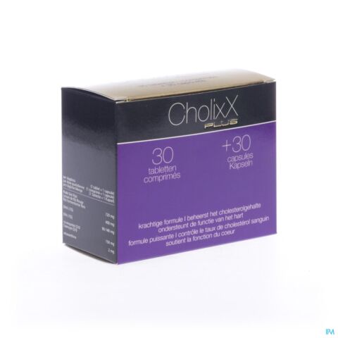 ixX Pharma CholixX Plus 30 Comprimés + 30 Gélules