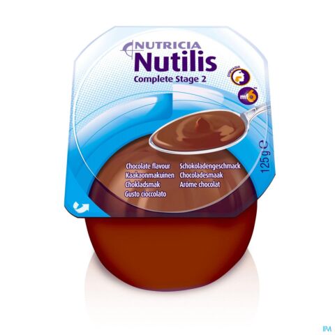 Nutilis Complete Stage 2 Chocolat Fl 4x125ml