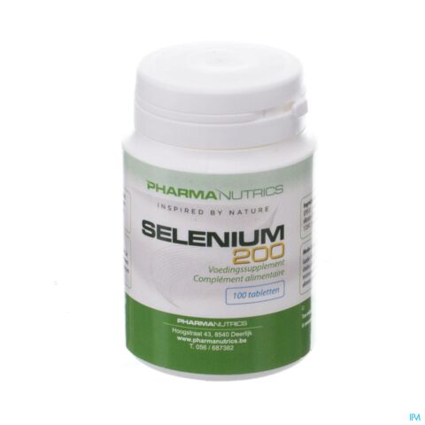 PharmaNutrics Selenium 200 100 Comprimés