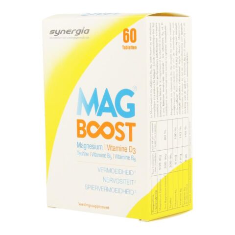 Mag Boost Magnésium & Vitamine D3 60 Comprimés