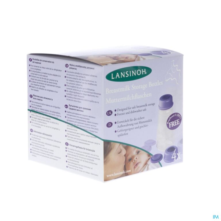 Lansinoh Bouteille Conservation Lait Maternel 4 - Pharma Online