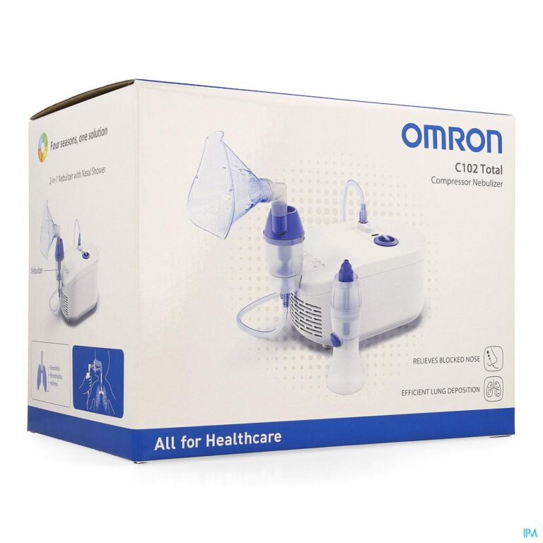 Omron C102 Total Ne-c102-e Compresseur Nebuliseur - Pharma Online