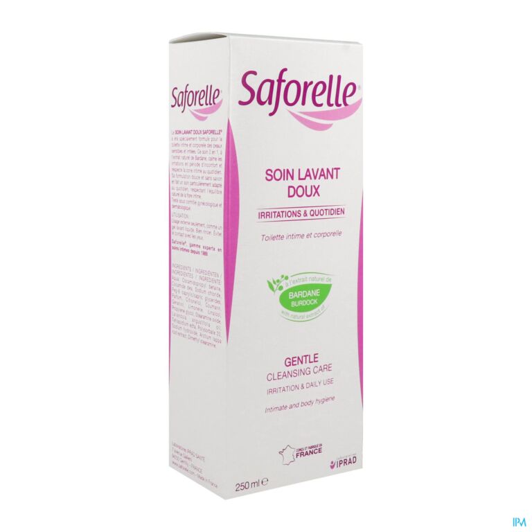 Saforelle Soin Lavant Doux Sol Fl 250ml - Pharma Online