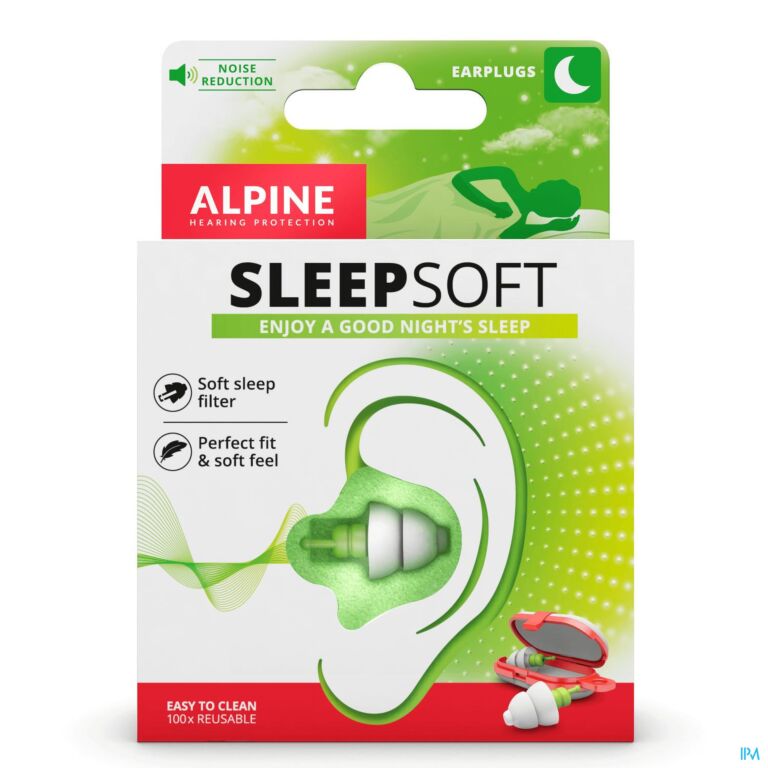 Alpine SleepSoft Bouchons D'Oreille 1 Paire
